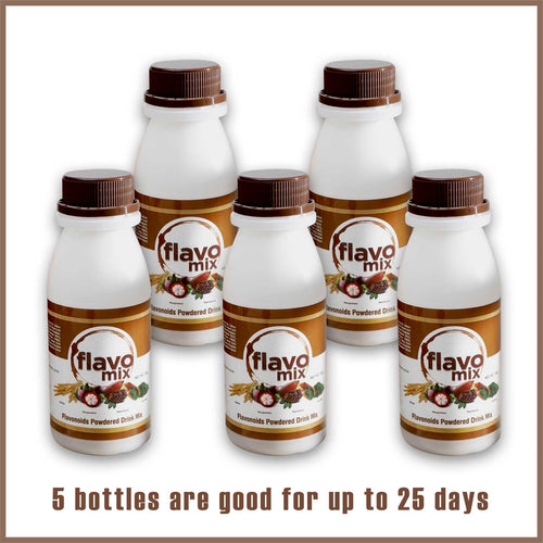 5 Bottles - FLAVO MIX SUPERFOOD (Good for 25 days)